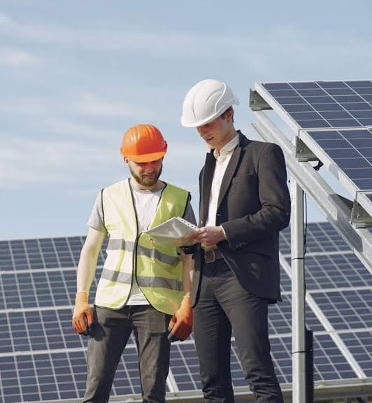 Solar panel installation